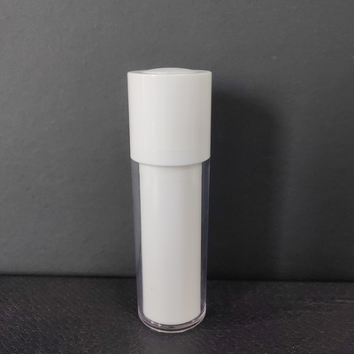 15ml 30ml 50ml سعة مضخة بدون هواء زجاجة شهادة ISO / SGS / FDA / CE