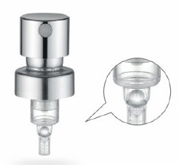 أودم K403 مضخة رذاذ العطور الضباب الدقيق 0.10cc الألومنيوم لون فضي