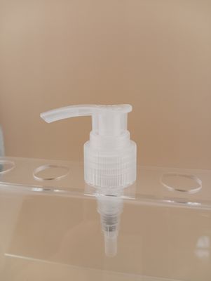 مضخة لوشن 24 410 28 410 بلاستيك PP مضخة سائل غسل اليدين نوع الدفع لولبي
