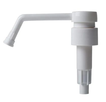 مضخة موزع لوشن بيضاء غير قابلة للانسكاب K207-3 مصرح بها مخصصة مع فوهة طويلة ومقاومة للتسرب