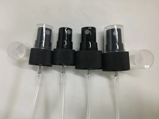 مرذاذ ضباب متعدد المشاهد مقاوم للتآكل K304 LDPE أسود مرذاذ ضباب ناعم