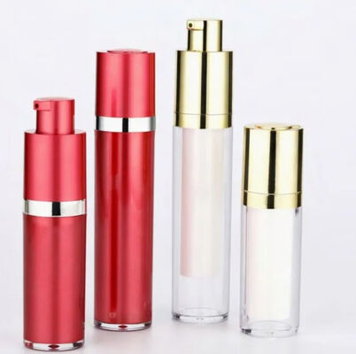 بلاستيك PP فارغة مستحضرات التجميل مضخة بدون هواء مستحضر المصل K25-1 10ml 15ml