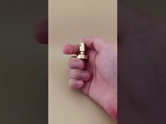 الزر الذهبي المعدني الرشاش الكبير K402-1 للعطور