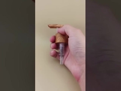 مضخة لوشن المادة البلاستيكية الموزعة الخشبية مضخة الحبوب K1104 للزجاجات