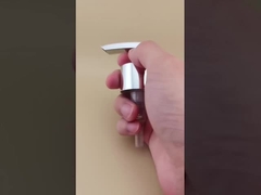 مضخة المستحضرات البلاستيكية مضخة الفضة الموزعة K1104 للزجاجات