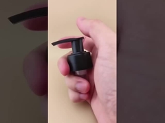 مضخة لوشن سوداء رملية برغي مضلع K201-9 لزجاجات العناية بالبشرة