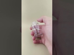 تصميم جديد تغيير تدريجي زجاجة زجاجية صافية واضحة للجوهر