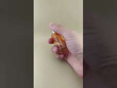 تصميم جديد تغيير تدريجي واضح برتقالي فاتح زجاجة قطارة ناعمة K-GBL30 لوشن