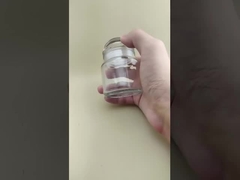 كأس شمعة واضحة للمهرجان