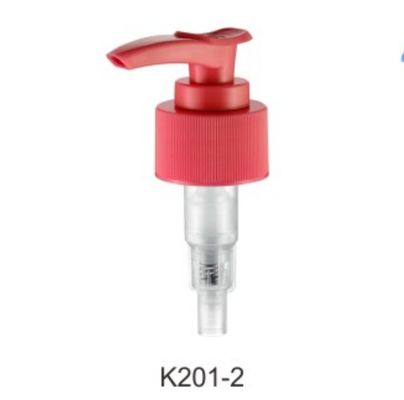 مضخة لوشن PP لتعبئة مستحضرات التجميل، بخاخ لوشن، موزع أبيض للمضخة للزجاجات