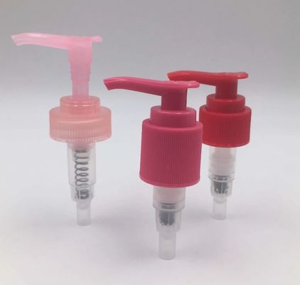 مضخة لوشن PP لتعبئة مستحضرات التجميل، بخاخ لوشن، موزع أبيض للمضخة للزجاجات