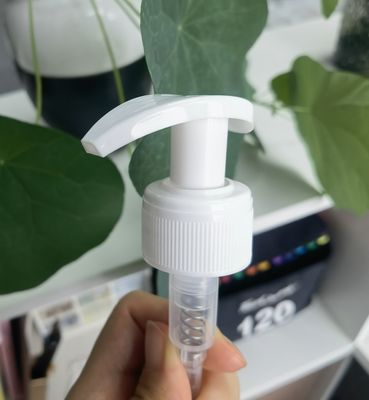 مضخة لوشن 316SS ربيعي لوشن جسمي أبيض مضخة رقبة 24 / 28 معدل إفراز K202-5