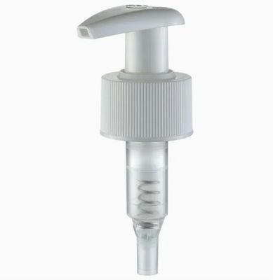 مضخة لوشن PP إغلاق مضلع ناعم رأس سرج بلاستيك قفل لولبي مضخة لوشن