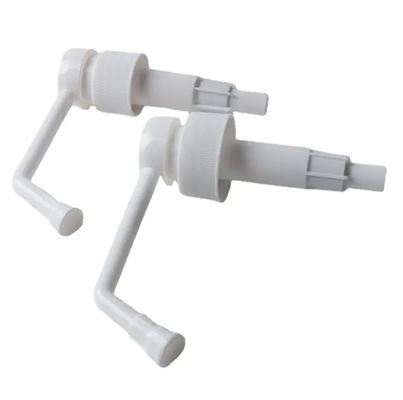 مضخة موزع لوشن بيضاء غير قابلة للانسكاب K207-3 مصرح بها مخصصة مع فوهة طويلة ومقاومة للتسرب