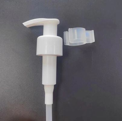 موزع لوشن بمضخة من مادة البولي بروبيلين الخضراء المخصصة مع قفل مشبك لصابون سائل للعناية بالبشرة