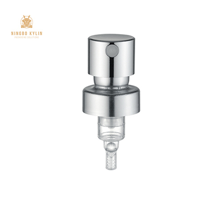 مضخة رذاذ عطر الضباب الدقيق 0.10cc الألومنيوم الفضة