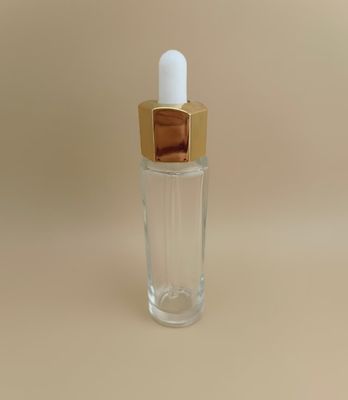 زجاجة قطارة بوليجون بتصميم لطيف وشفاف للعصارة