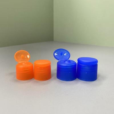 Plastic PP Colorful Detergent Screw Flip Top Cap Liquid Shampoo Bottle