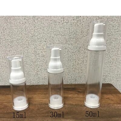 زجاجة مستحضرات التجميل بدون هواء 30 مل لوشن مستحضرات التجميل/زجاجة مضخة رذاذ خفيف بدون هواء