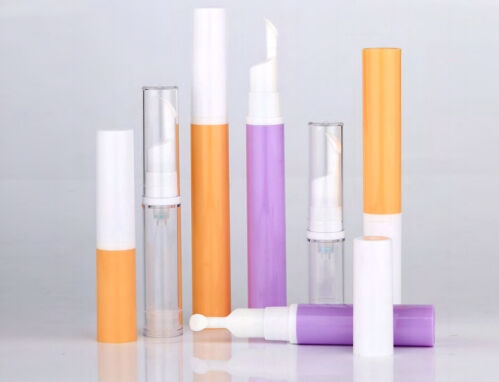 بلاستيكي PP فارغ 15ml 30ml 50ml مستحضرات التجميل مضخة بدون هواء مستحضر مصل الزجاجة