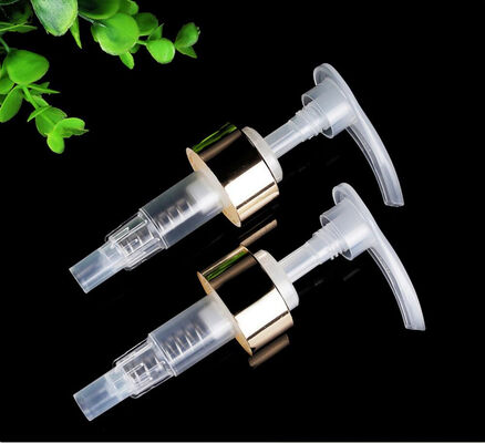 التعبئة التجميلية الألومنيوم البلاستيكية الذهب رش المضخة مضخة المستحضر