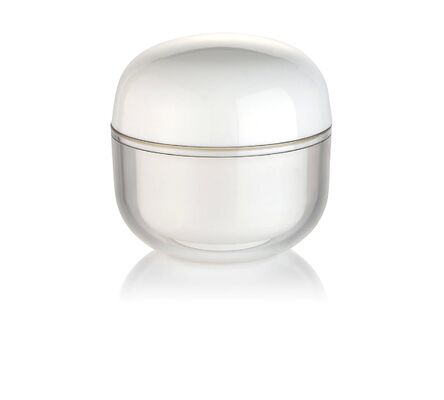 OEM White PP 30g كريم مستحضرات التجميل جولة جرة مع غطاء لمستحضرات التجميل