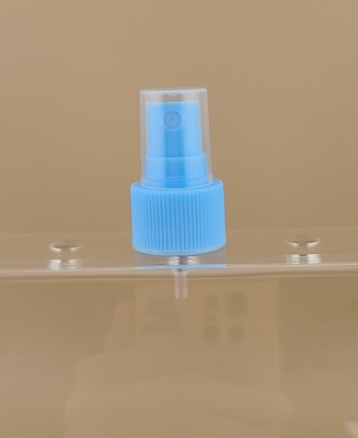 زجاجات مستحضرات التجميل زرقاء مضلعة مع بخاخ رذاذ ناعم K302
