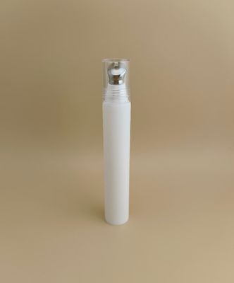 تصميم دقيق أنبوب بلاستيكي أبيض مرن للعناية بالبشرة